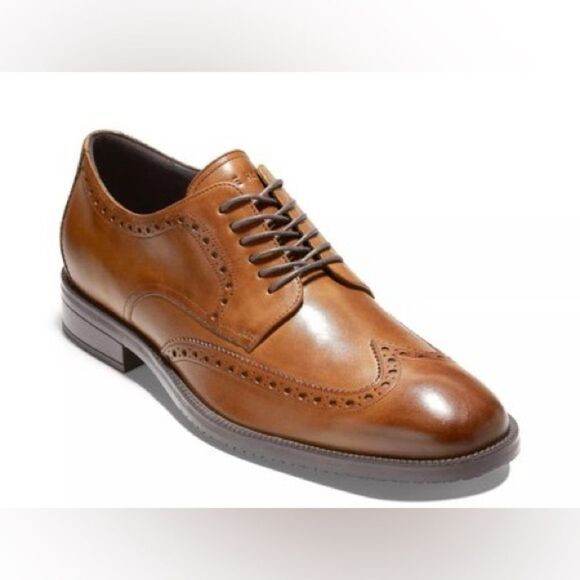COLE HAAN 10 Modern Classics Unisex Wingtip Oxfords - Picture 1 of 11